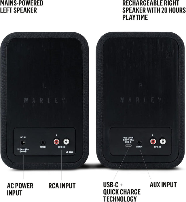 House Of Marley Get Together Duo Black