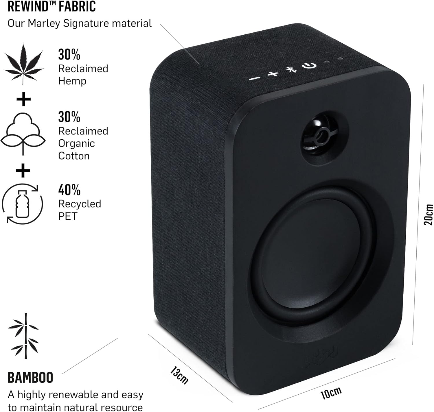House Of Marley Get Together Duo Black