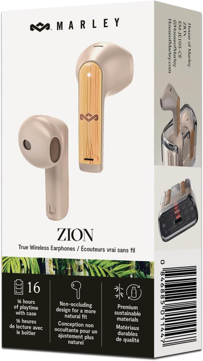 House Of Marley Zion Tws Earphones Cream