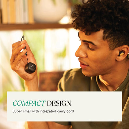 House of Marley Smile Jamaica True Wireless Earbuds - Mini Auricolari Bluetooth, 14 Ore di Autonomia, Cuffie In-Ear, Auricolari TWS con Custodia di Ricarica, Materiali Sostenibili