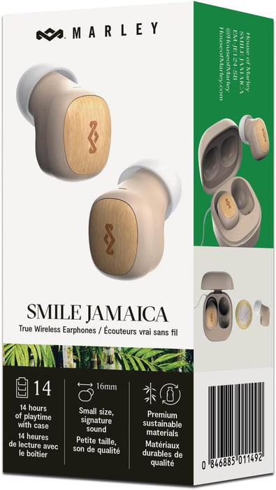 Marley - House Of Marley Smile Jamaica Tws Ephones Cream