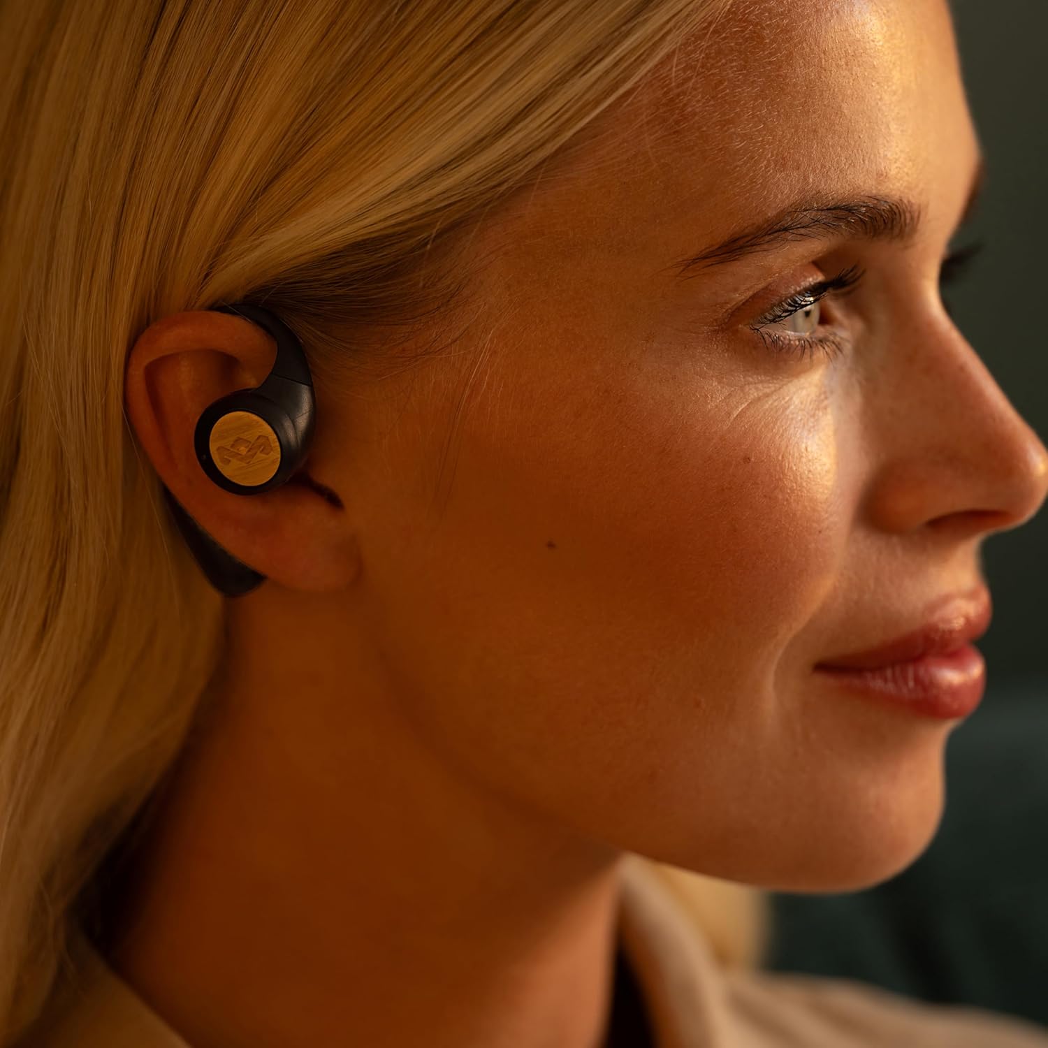 House Of Marley Liberate Open Ear Earphones Signature Black