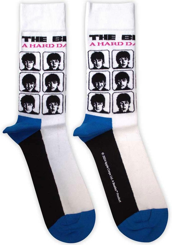 Beatles (The): Rock Off - A Hard Day`S Night Album (Calzini Unisex Uk Size 7 - 11)