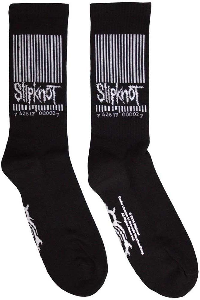 Rock Off officially licensed products Slipknot Barcode And Tribal S Ankle Socks One Size