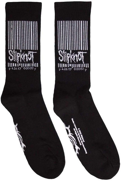 Rock Off officially licensed products Slipknot Barcode And Tribal S Ankle Socks One Size