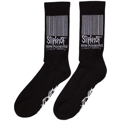 Rock Off officially licensed products Slipknot Barcode And Tribal S Ankle Socks One Size
