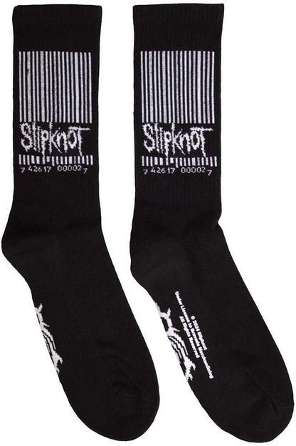 Rock Off officially licensed products Slipknot Barcode And Tribal S Ankle Socks One Size