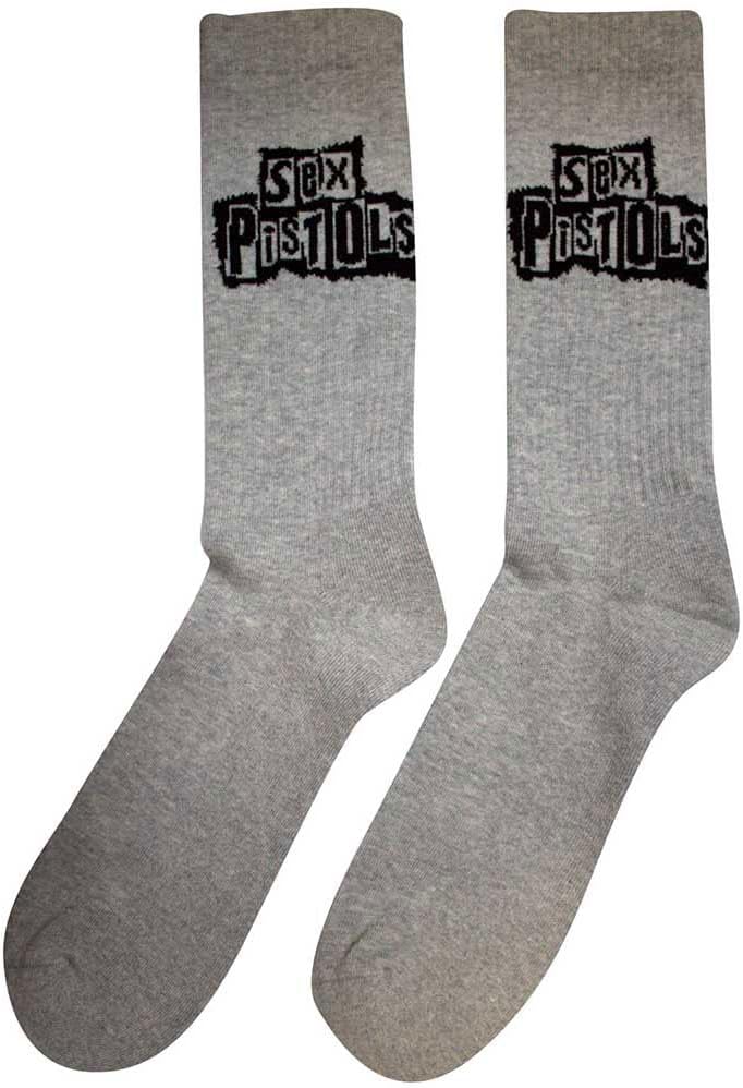 Sex Pistols - The - The Sex Pistols Unisex Terry Socks: Stacked Logo