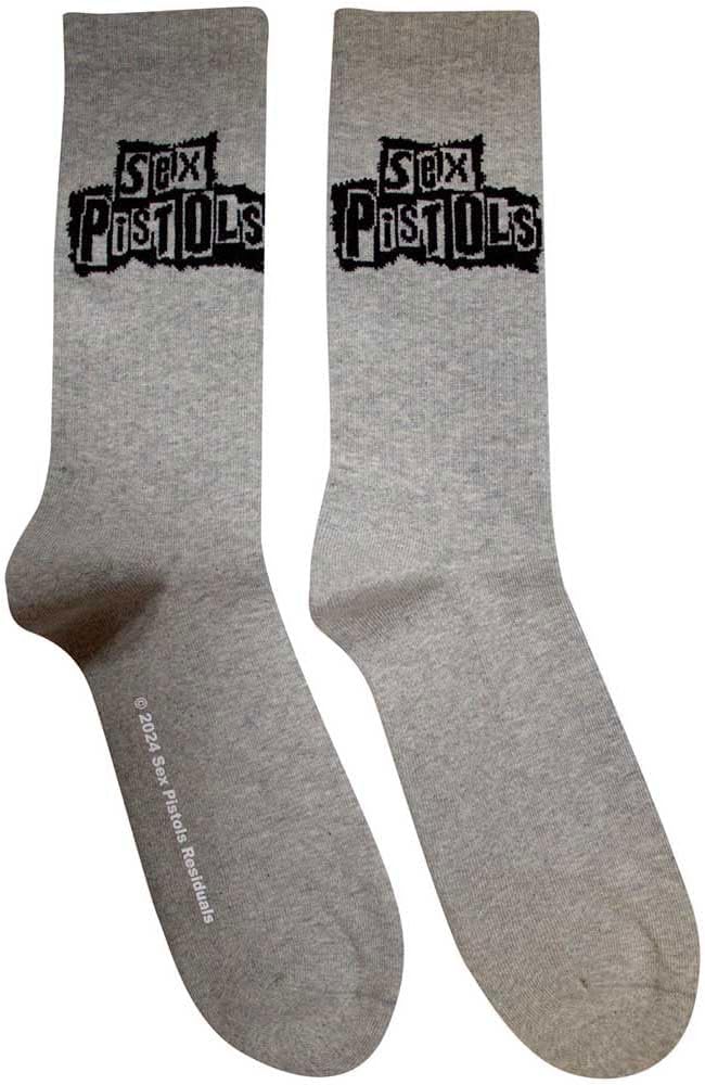 Sex Pistols - The - The Sex Pistols Unisex Terry Socks: Stacked Logo