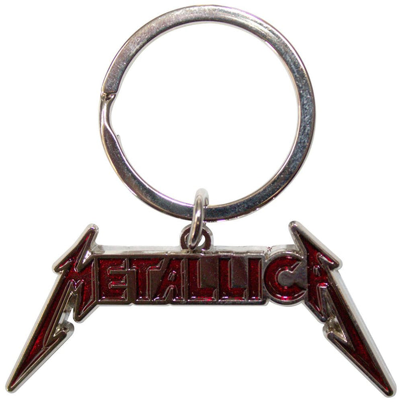 Metallica - Metallica Keychain: Bright Red Logo