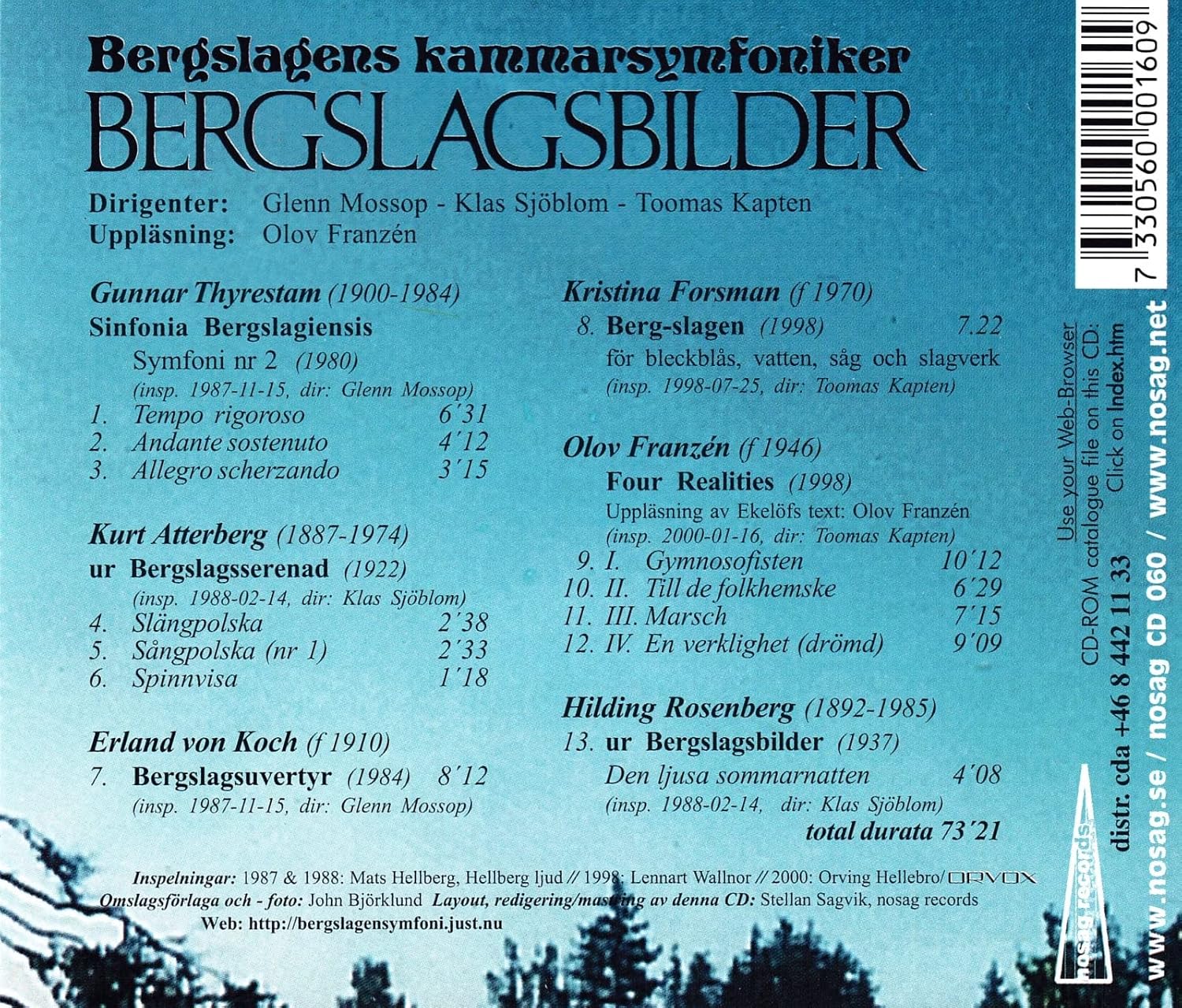 Bergslagens Kammarsymfoniker - Bergslagsbilder