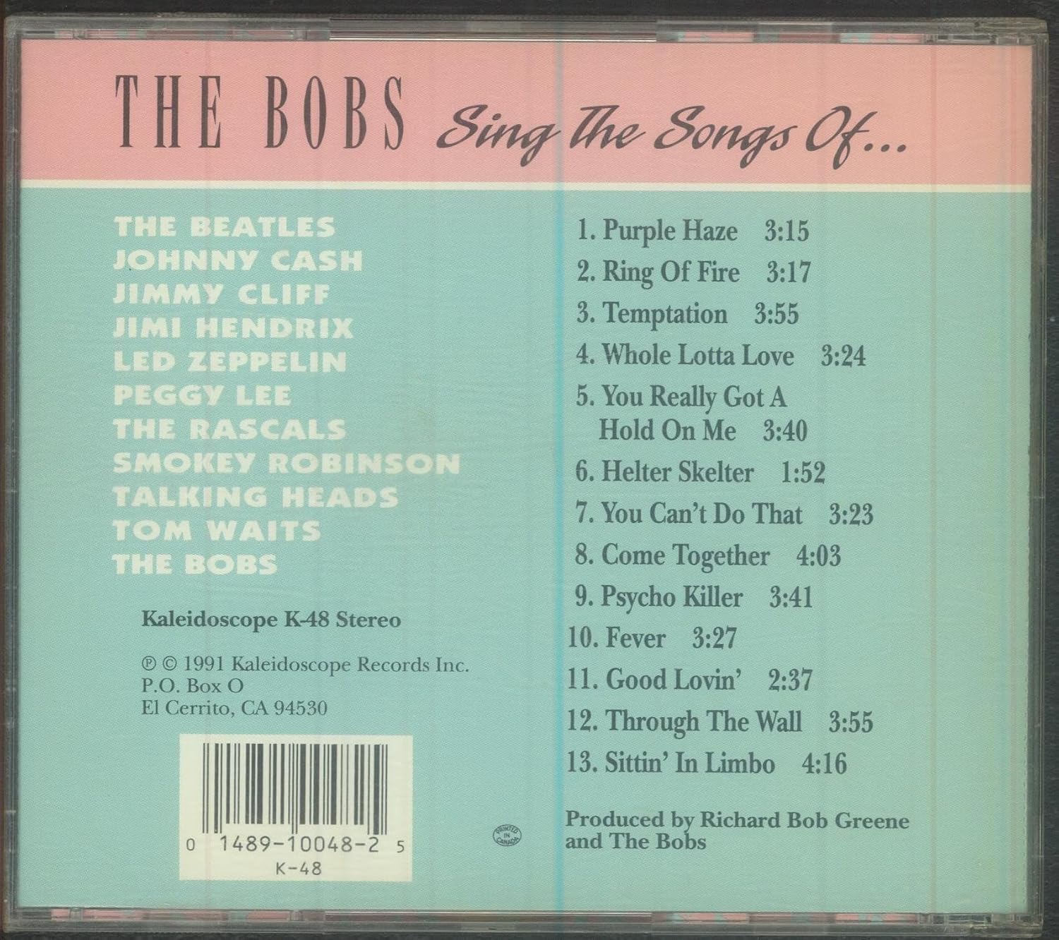 Sing The Songs Of…