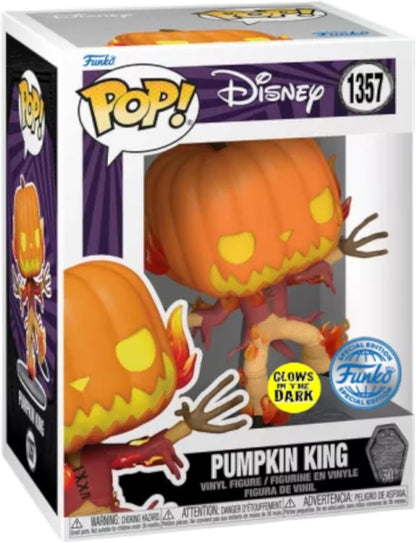 Nightmare Before Christmas 30Th Anniversary Pop! Disney Vinyl Figure Pumpkin King(Gw) 9 Cm