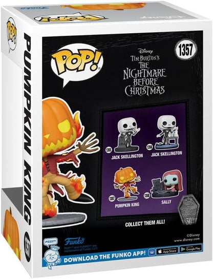 Nightmare Before Christmas 30Th Anniversary Pop! Disney Vinyl Figure Pumpkin King(Gw) 9 Cm
