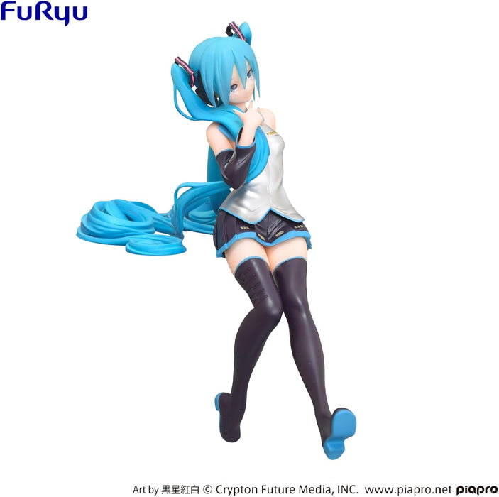 Hatsune Miku Noodle Stopper Pvc Statue Kuroboshi Kouhaku Ver. (Re-Run) 14 Cm