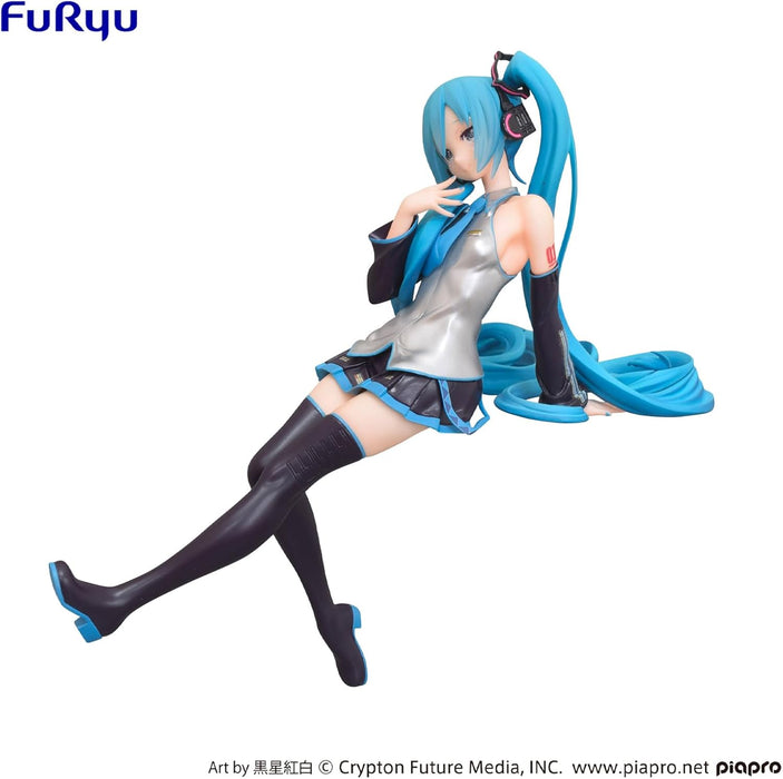 Hatsune Miku Noodle Stopper Pvc Statue Kuroboshi Kouhaku Ver. (Re-Run) 14 Cm