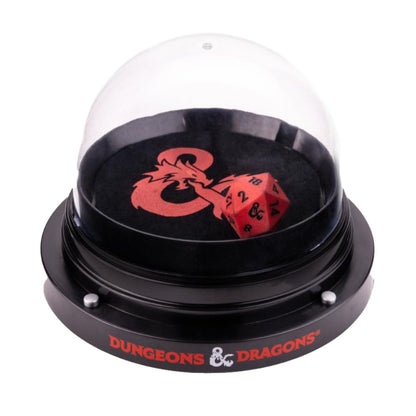 D&D Orb of Possibility Dice Roller with Silicone d20, Removable lid