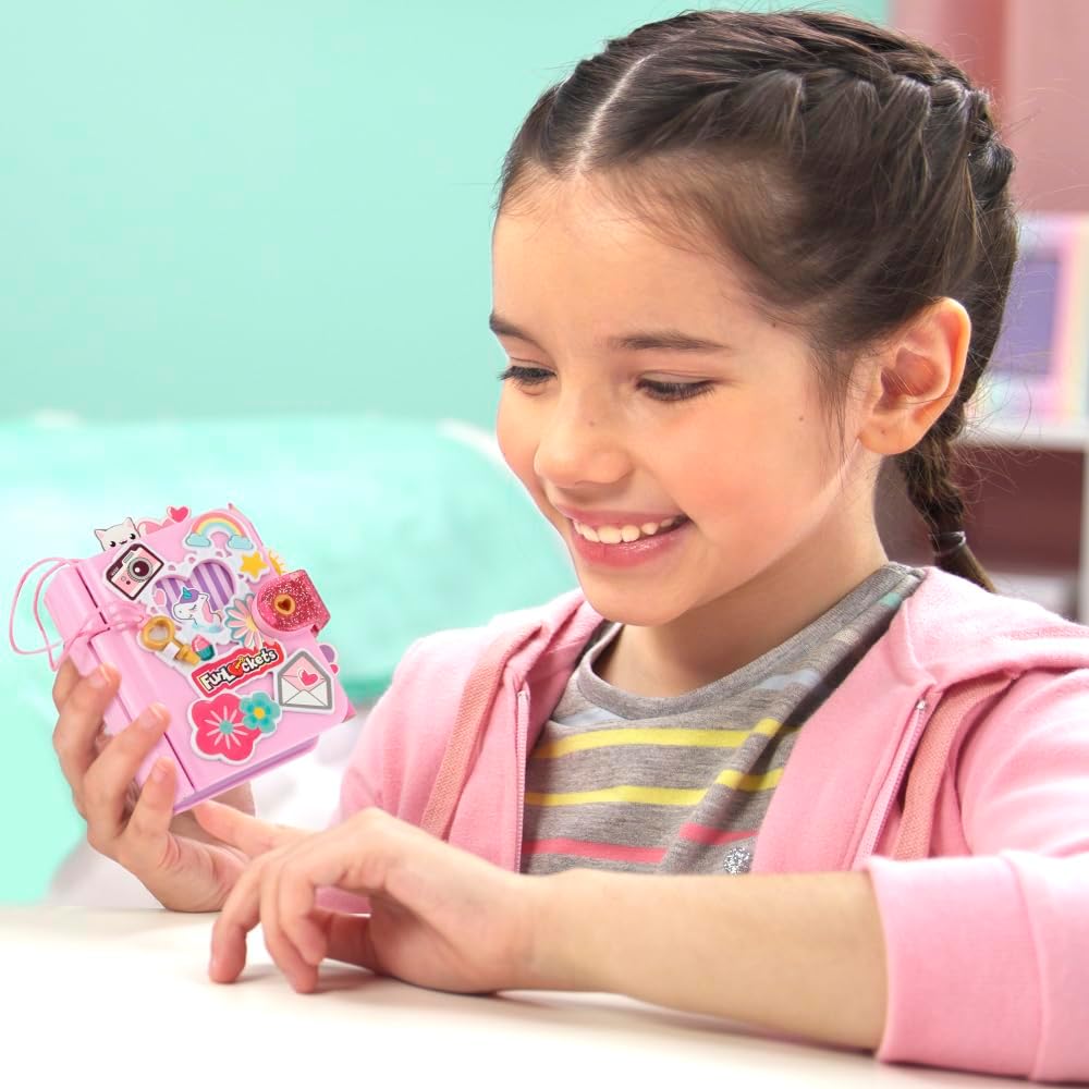 My Mini Secret Journal - Personalisable Personal - Find Keys & Discover Mysteries; More than 15 Surprises Inside! Creative Toy for Children, Stationery, Girls, from 6 Years Old