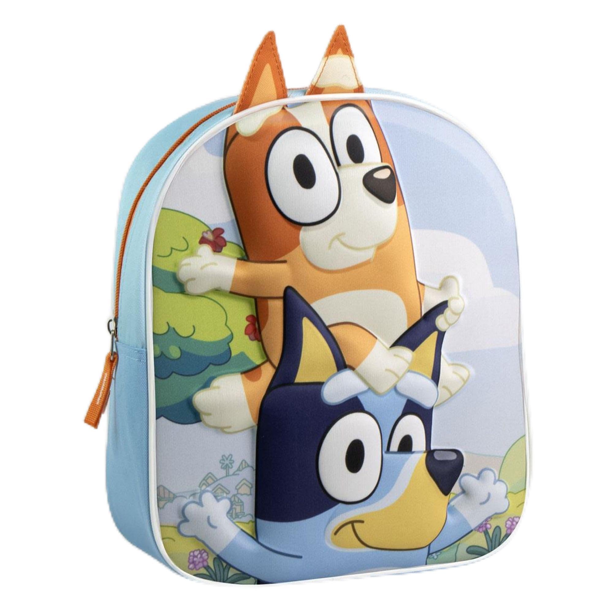 CERDÁ LIFE'S LITTLE MOMENTS Unisex Kid's Infantil 3D Aplicaciones Medidas Mochila Bluey 22.0x27.0x10.0 Cm para Niñ@s Backpack, Mod. 14 UK