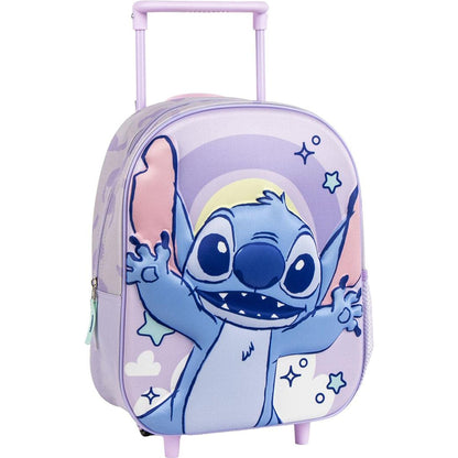 CERDÁ LIFE'S LITTLE MOMENTS Unisex Kid's Infantil Trolley 3D Medidas Mochila Stitch 25.0x31.0x10.0 Cm para Niñ@s Backpack, Mod. 82 cm