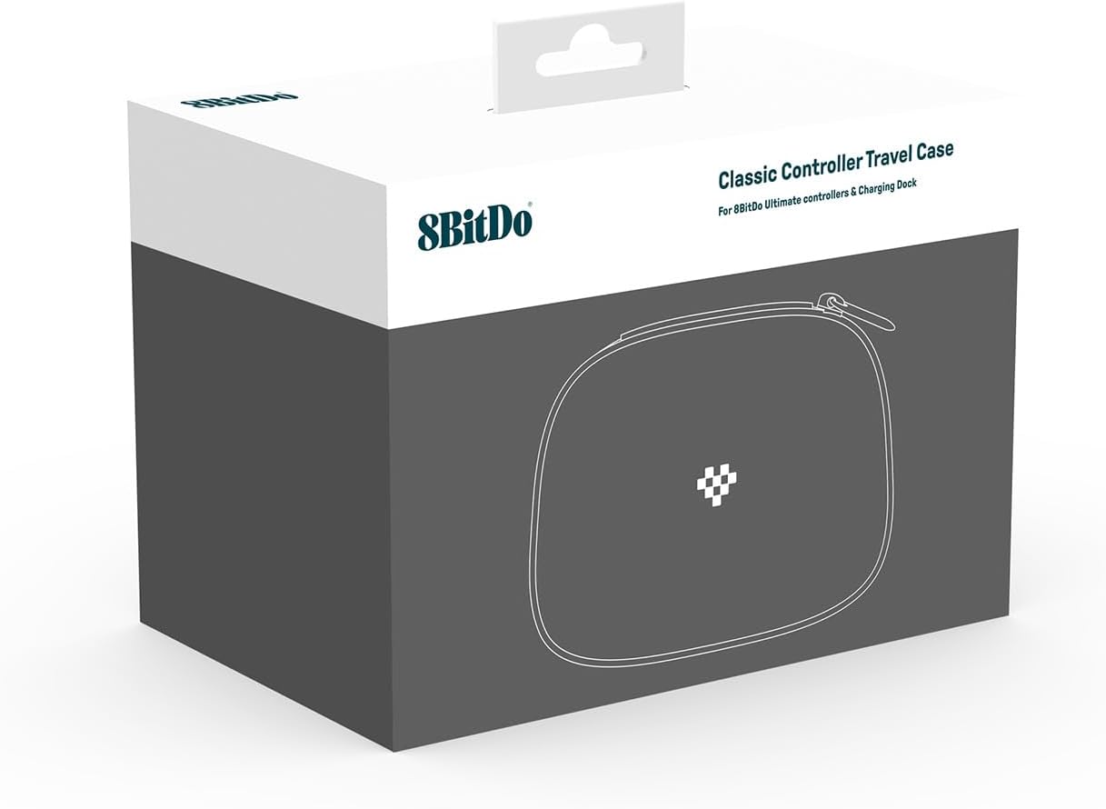 8Bitdo Classic Controller Travel Case Ultimate Controller with Charging Dock (Travel Case Only!