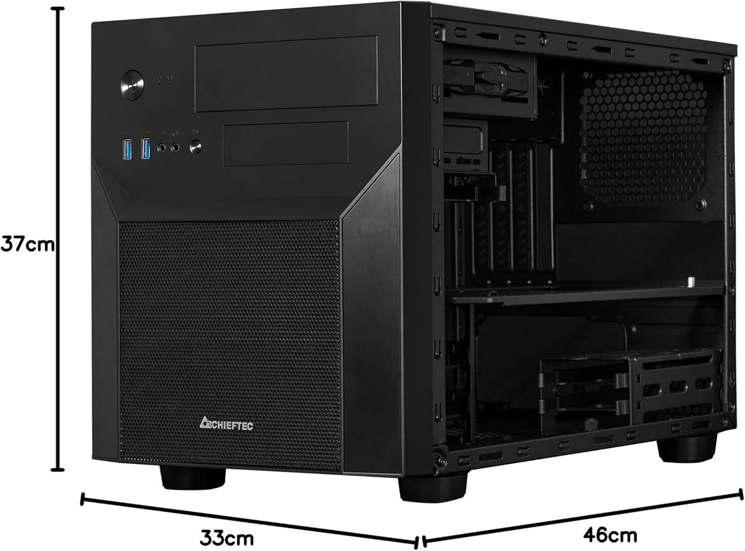 Mini Chieftec CI-02B-OP Cube