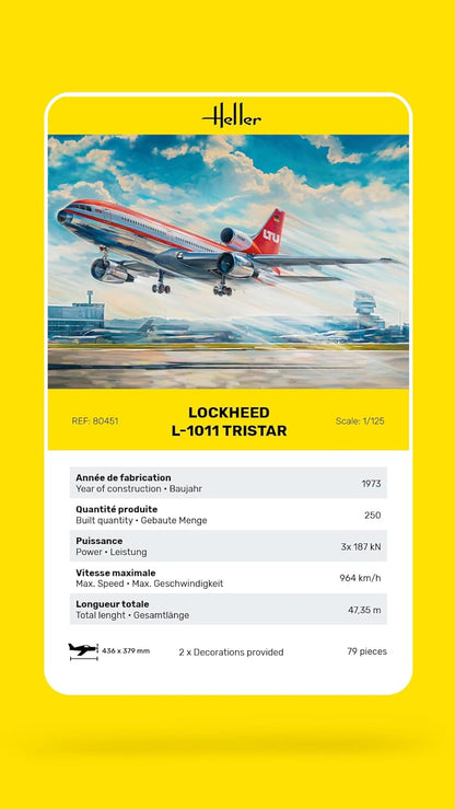 Heller 80451 Tristar LTU 1/125