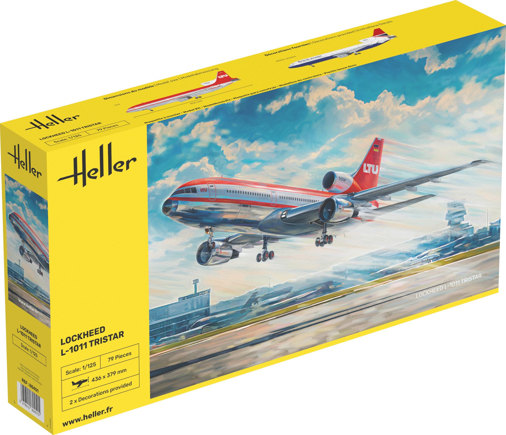 Heller 80451 Tristar LTU 1/125