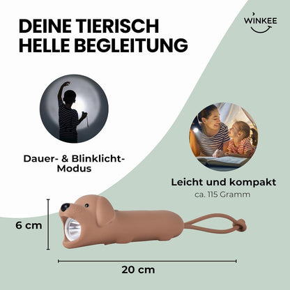 Winkee - Flashlight Dog - (18435)