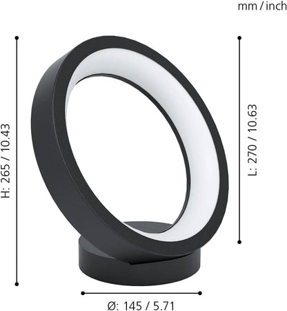Eglo Marghera-Z Smart Table Lamp - Black - Rgb & Tunable White - Zigbee & Bluetooth