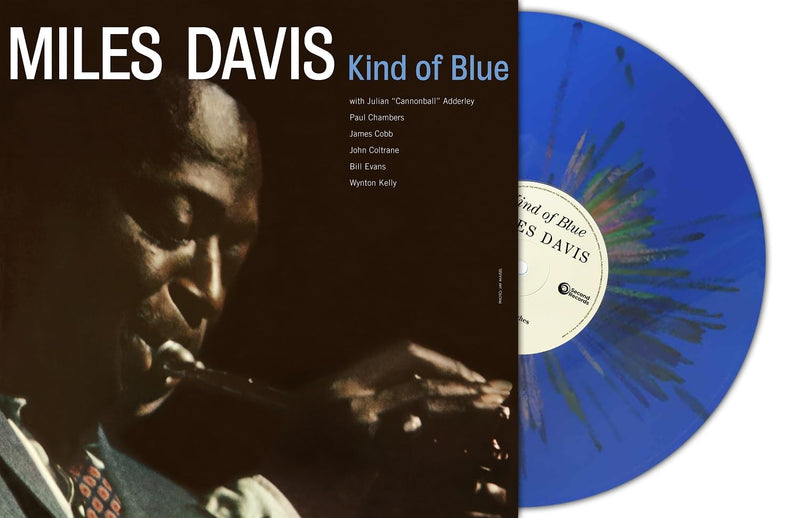 Vinile Miles Davis - Kind Of Blue (Blue Splatter Vinyl