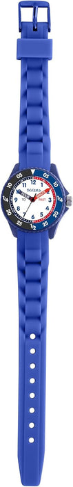 Tikkers Kids Blue & Black Silicone Time Teacher Watch ATK1088