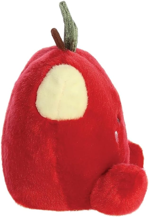 Aurora, 33887, Palm Pals Crisp Red Apple, 5In, Soft Toy, Red