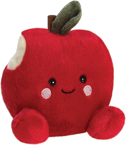 Aurora, 33887, Palm Pals Crisp Red Apple, 5In, Soft Toy, Red