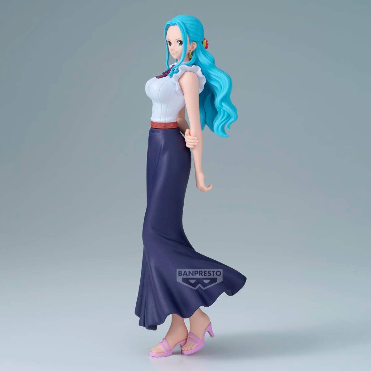 Banpresto Nefeltari VIVI One Piece Action Figure, Dxf-The Grandline Series, Extra, 18 cm, BP28831P Multicolor, Collectible Figure, Optimal for Anime Fans