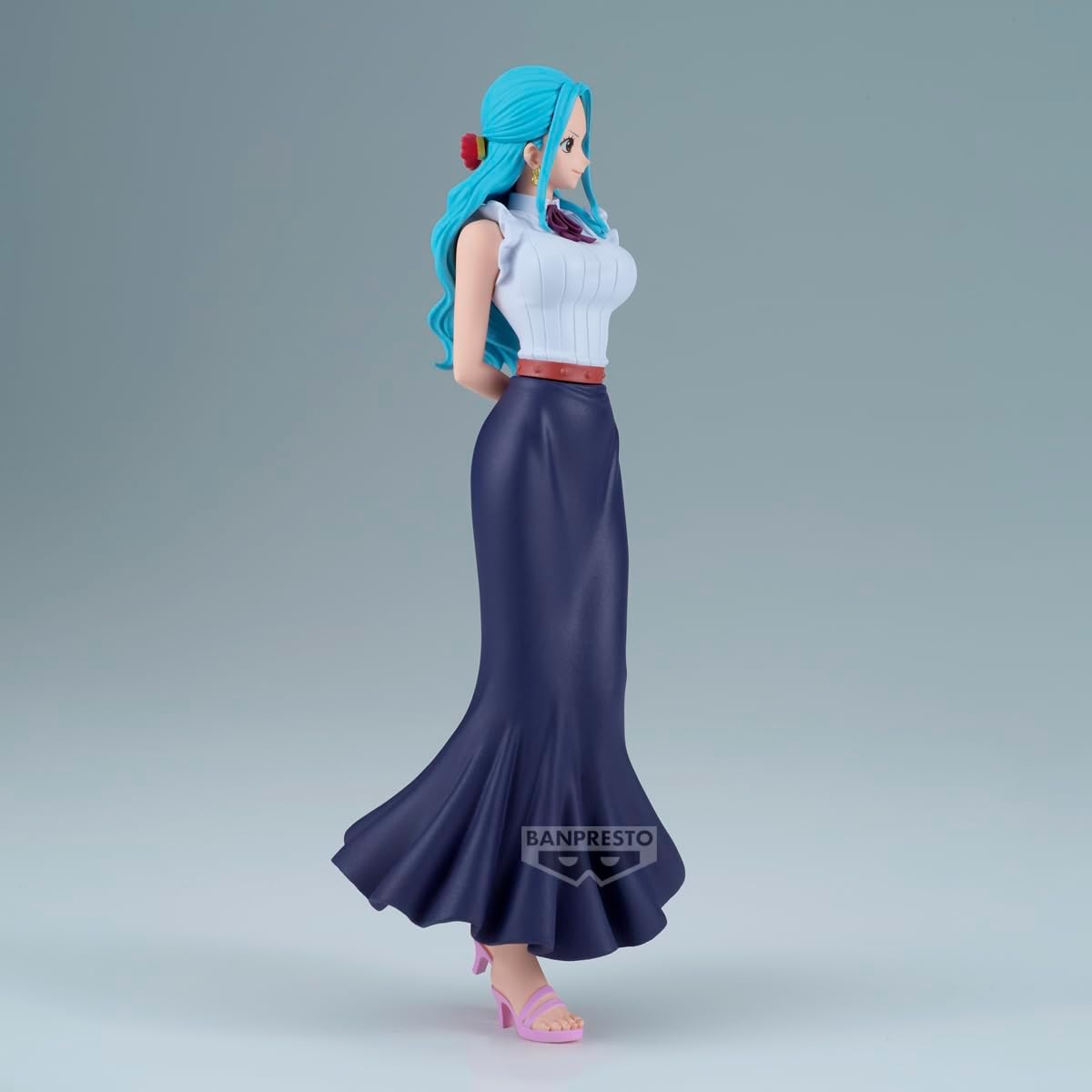 Banpresto Nefeltari VIVI One Piece Action Figure, Dxf-The Grandline Series, Extra, 18 cm, BP28831P Multicolor, Collectible Figure, Optimal for Anime Fans