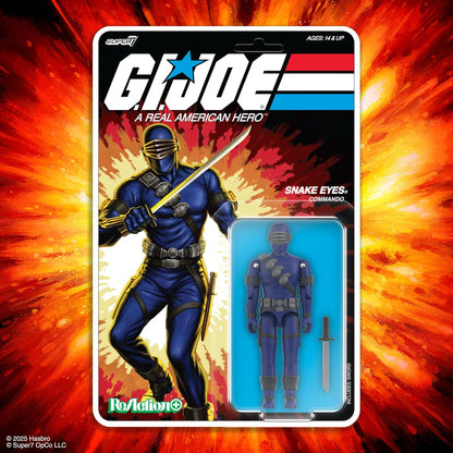 Super7 G.I. Joe Reaction+ Wave 03 (Cartoon) - Arctic Cobra Commander (Cartoon) Action Figure