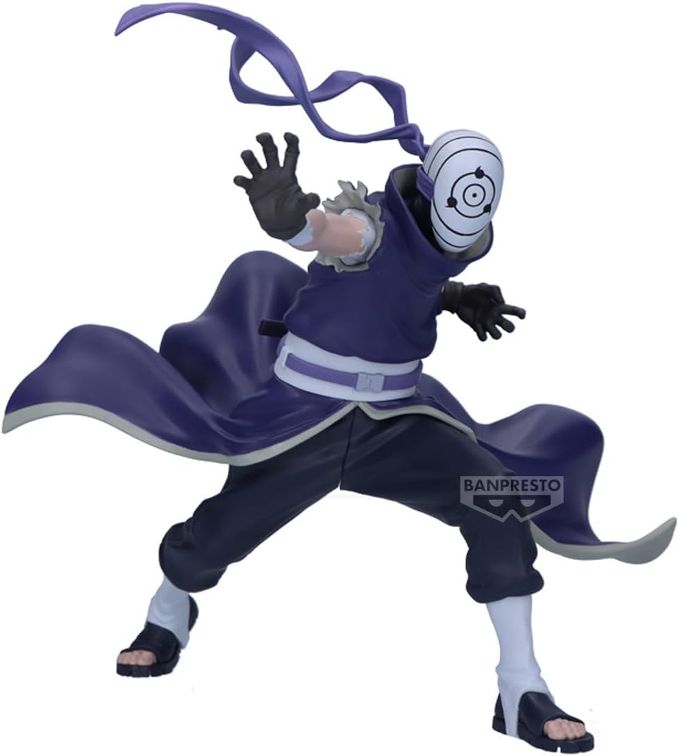 Banpresto Madara Uchiha Naruto Shippuden, Vibration Stars 13 cm, BP28668P Multicolore, statuetta da collezione, ottimo per i fan degli anime