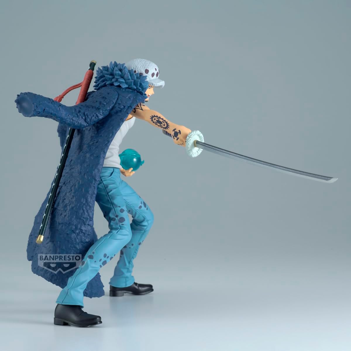 Banpresto Law II BP28692P One Piece Actiefiguur, Battle Record Collection, 15 cm, meerkleurig, voor anime-fans