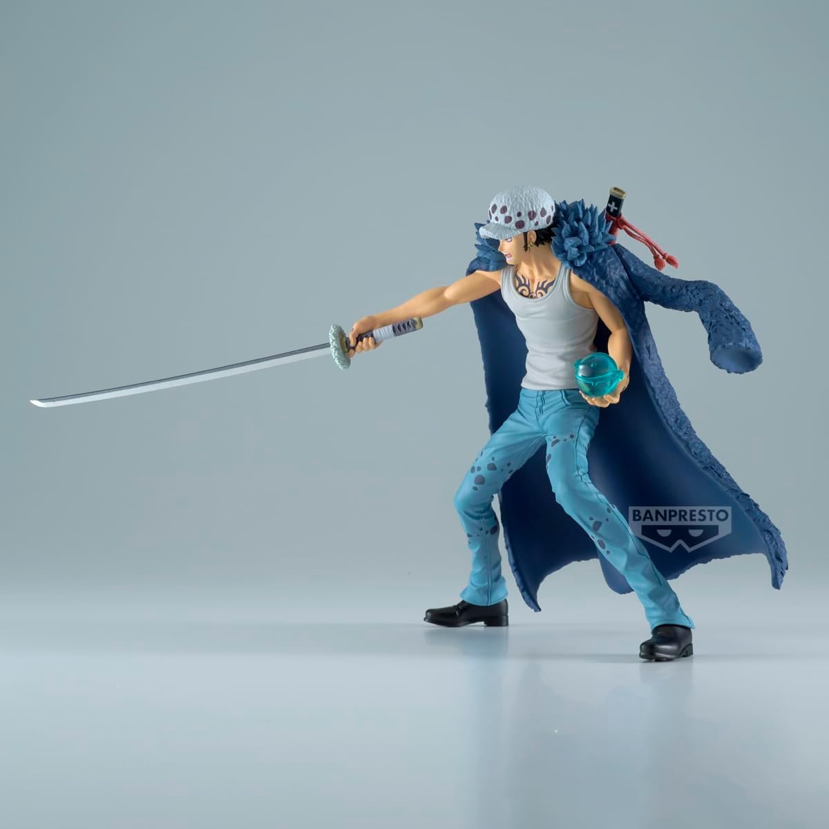 Banpresto Law II BP28692P One Piece Actiefiguur, Battle Record Collection, 15 cm, meerkleurig, voor anime-fans