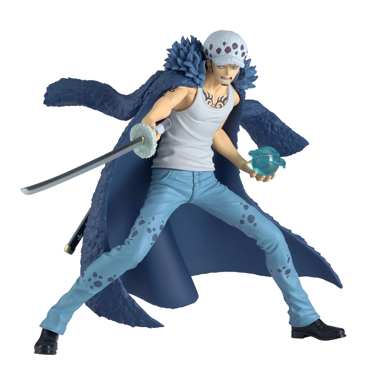 Banpresto Law II BP28692P One Piece Actiefiguur, Battle Record Collection, 15 cm, meerkleurig, voor anime-fans