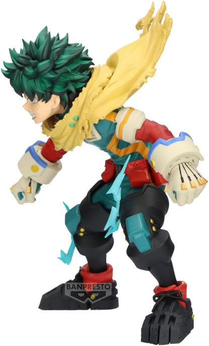 Banpresto Izuku Midoriya II My Hero Academia The Amazing Heroes Plus 11 cm BP28680P Multicolore, figura da collezione, ideale per i fan degli anime