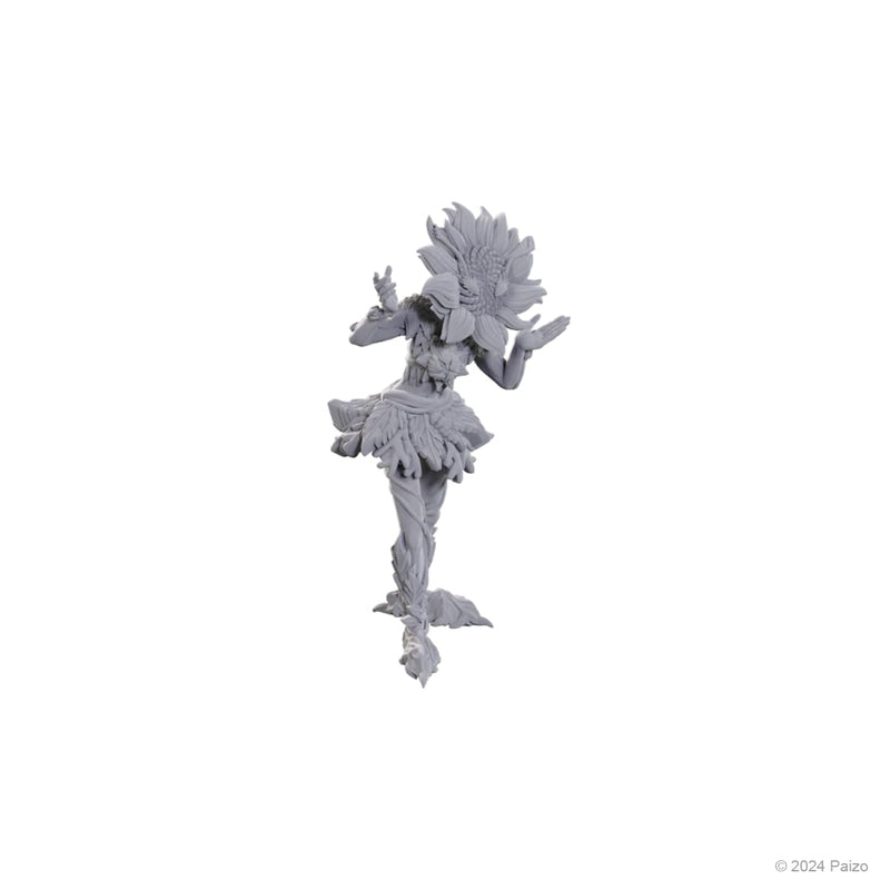 WizKids Pathfinder Battles Deep Cuts | Unpainted Miniatures | Wave 25 (Sunflower Leshy and Fruit Leshy