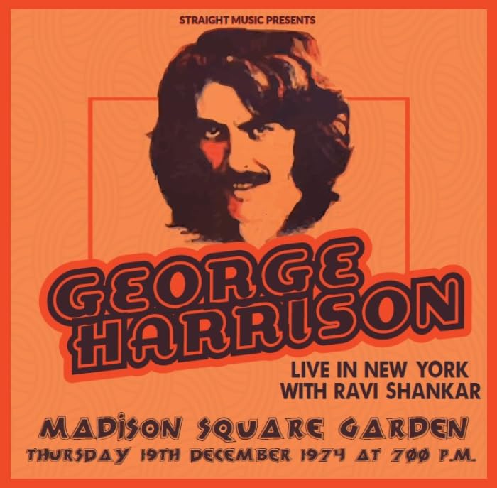 Harrison`S On Tour With Ravi Shankar. Ny `74