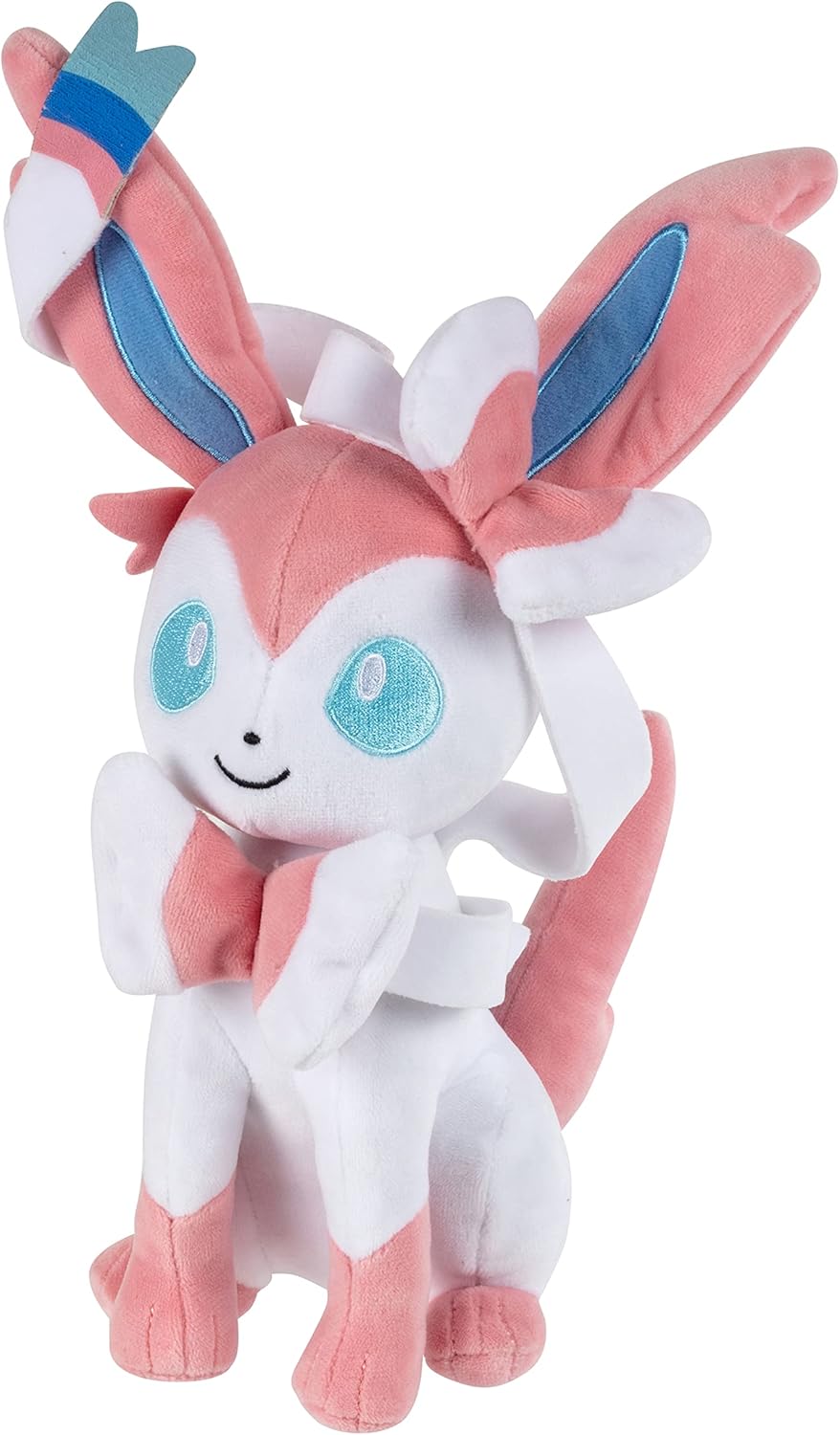 Pokémon Sylveon 8" Plush Stuffed Animal Toy - Eevee Evolution - Officially Licensed - Easter Gift for Kids