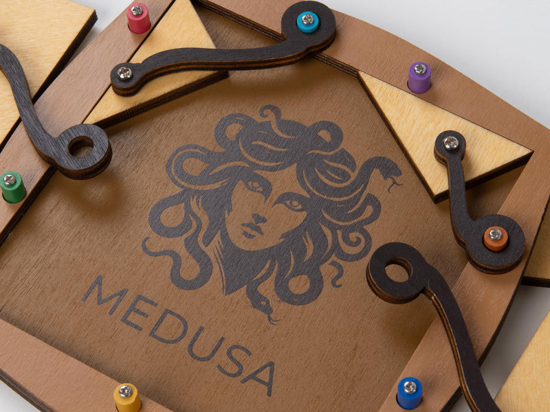 Constantin Medusa's Puzzle Brain Teaser Puzzle für Jugendliche, Erwachsene, Gehirnspiele