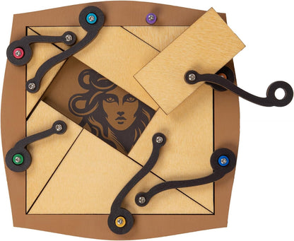 Constantin Medusa's Puzzle Brain Teaser Puzzle für Jugendliche, Erwachsene, Gehirnspiele
