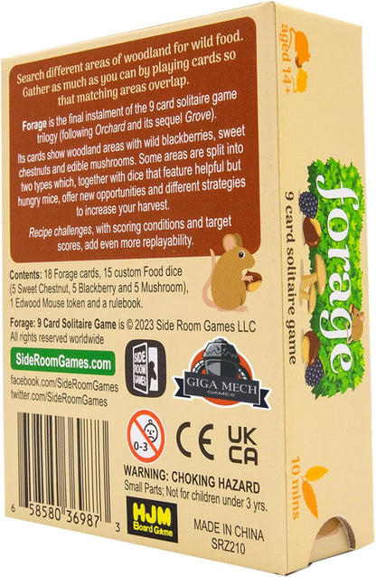 Forage: A 9 Card Solitaire Game