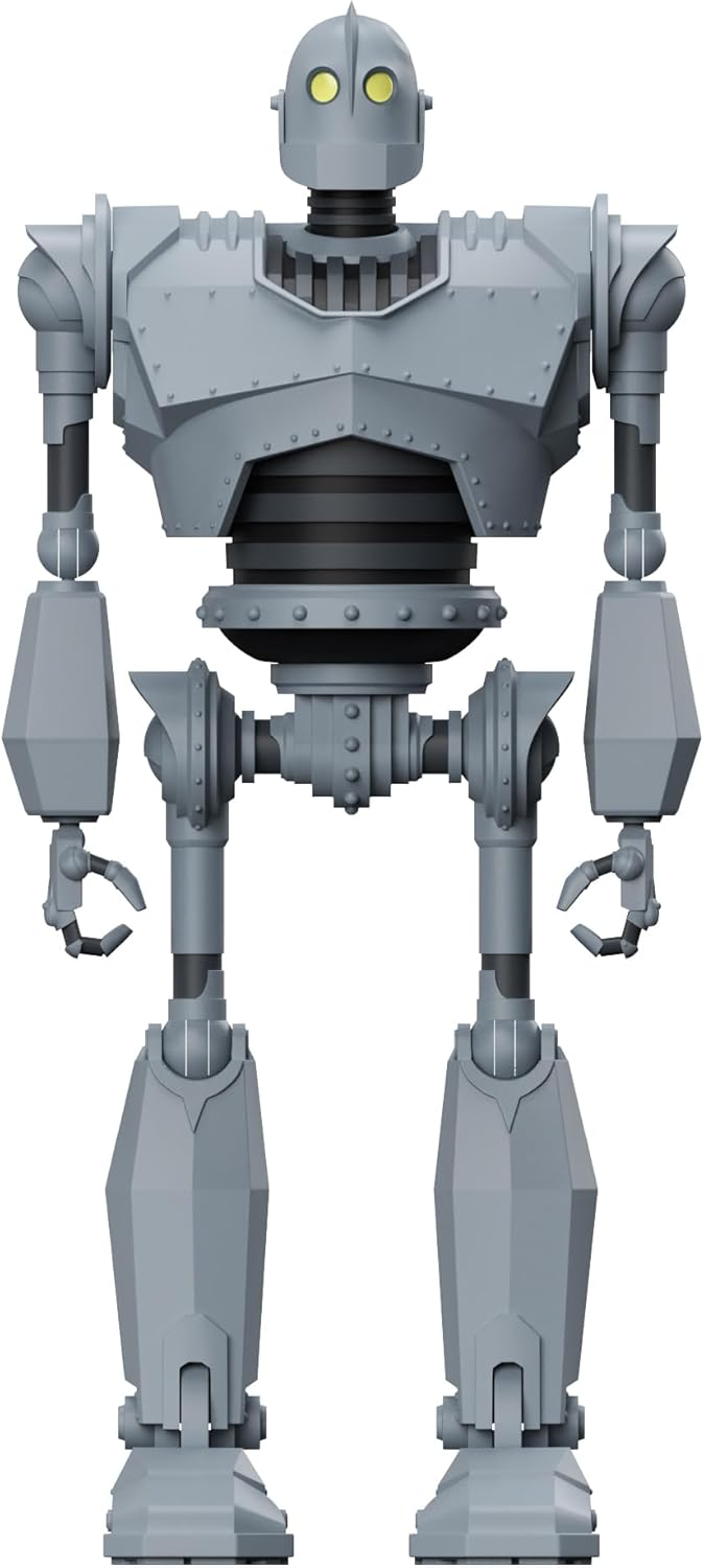 Super7 Deluxe The Iron Giant - 7" Iron Giant Action Figure Classic Animated Movie Collectibles and Retro Toys