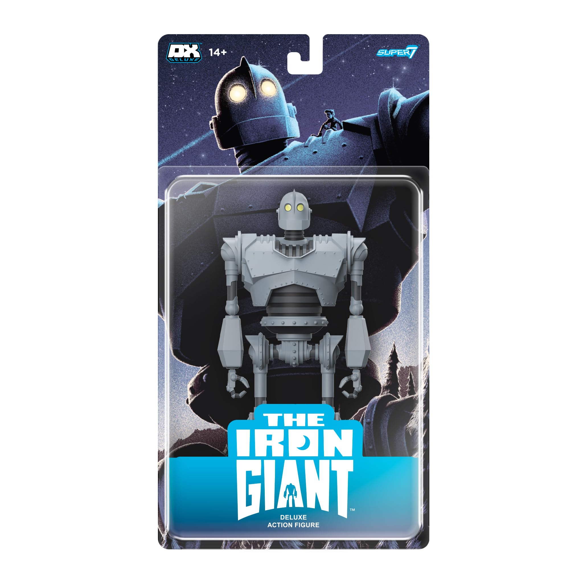 Super7 Deluxe The Iron Giant - 7" Iron Giant Action Figure Classic Animated Movie Collectibles and Retro Toys